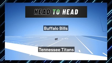 Buffalo Bills at Tennessee Titans: Spread