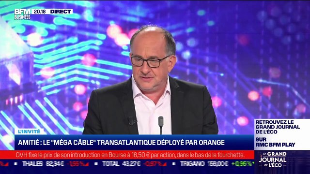 Jean-Luc Vuillemin (Orange) : Orange a procédé à l'atterrissement du câble sous-marin transatlantique de fibre optique de Facebook - 13/10