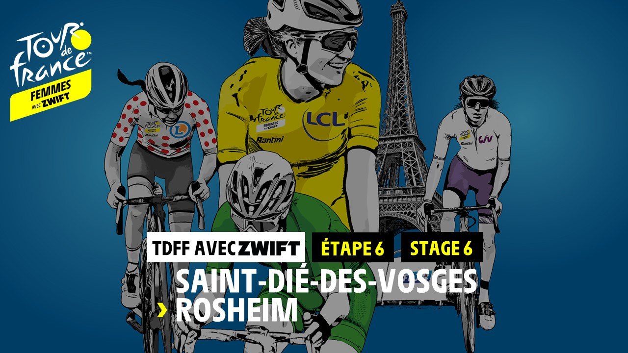#TDFF avec Zwift - Discover stage 6