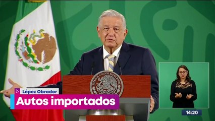 López Obrador firmará acuerdo para regularizar los "autos chocolate"