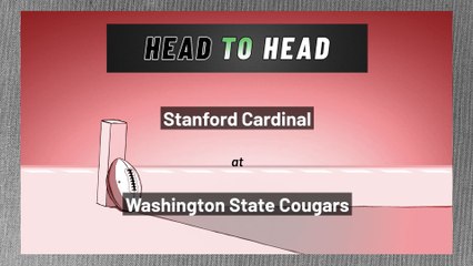 Stanford Cardinal at Washington State Cougars: Over/Under