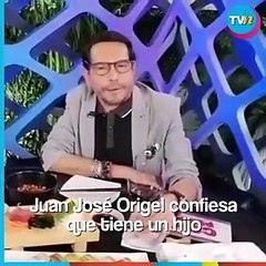 Pepillo Origel confiesa que tiene un hijo