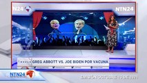 Abbott desafía a Biden por obligatoriedad de vacuna anti covid 