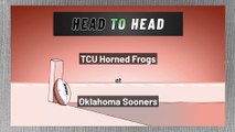 TCU Horned Frogs at Oklahoma Sooners: Over/Under