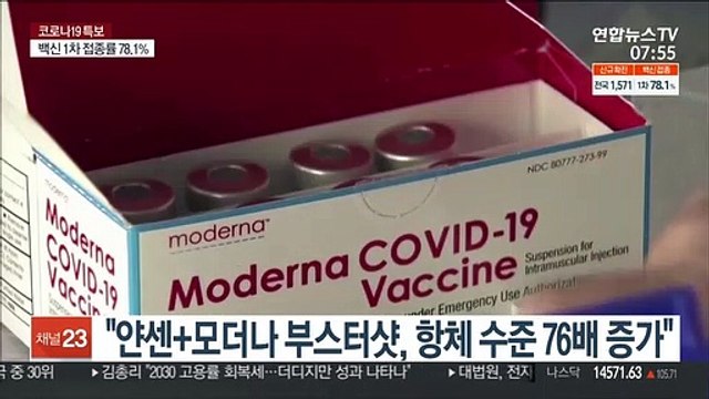 美국립보건원 얀센+모더나 부스터샷, 항체 수준 76배 증가