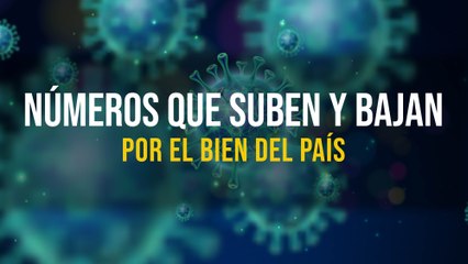 Números que suben y bajan por el bien del país