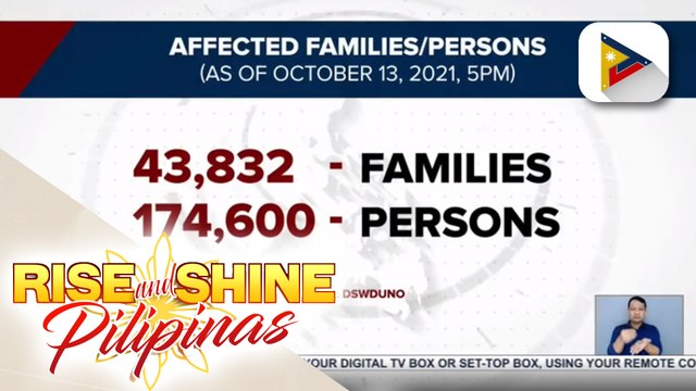 Nasa 43,000 pamilya, naapektuhan ng bagyong Maring sa Region 1; mahigit 24,000 family food packs, nakahanda para sa mga pamilyang nasalanta ng bagyo