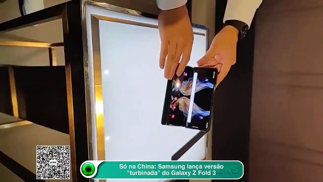 Só na China: Samsung lança versão turbinada do Galaxy Z Fold 3