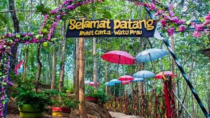 Bukit Cinta Watu Prahu - Klaten, Central Java, Indonesia