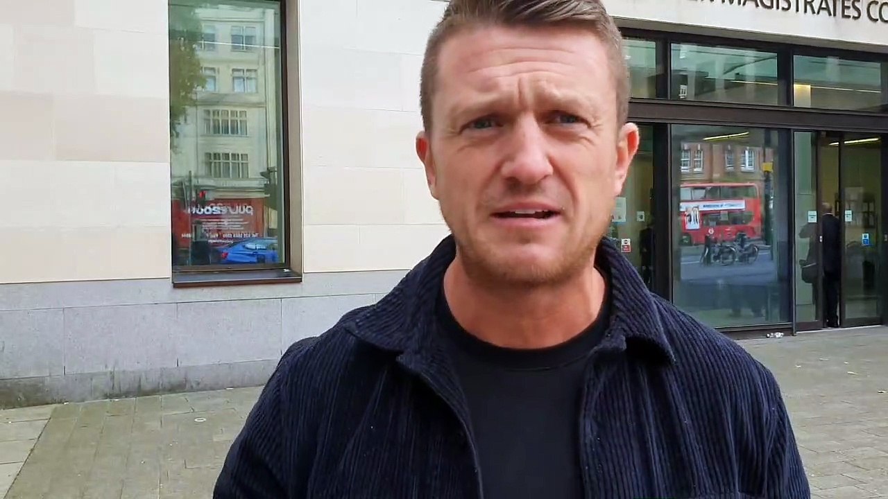 A quick interview with Tommy Robinson