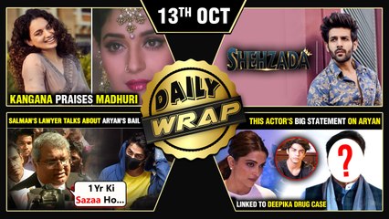Aryan Khan's Drug Case Big Update, Salman's Lawyer On Aryan, Kangana Praises Madhuri | Top 10 News