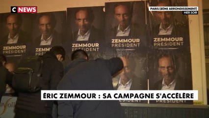 Eric Zemmour et ses militants sur le pied de guerre