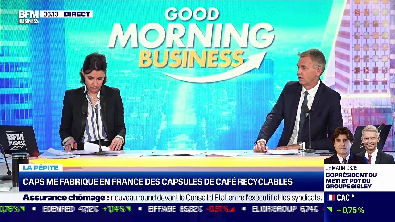 La  pépite : CAPS ME fabrique en France des capsules de café recyclables  par Lorraine Goumot - 14/10