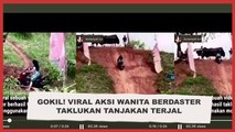 Gokil! Viral Aksi Wanita Berdaster Taklukan Tanjakan Terjal, 'Ratu di Segala Medan'