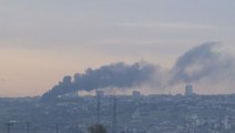 İstanbul, sabaha yangınla uyandı! Geri Dönüşüm Tesisi cayır cayır yandı