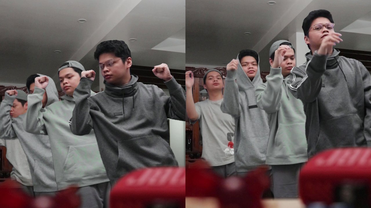 'Slick TikTok dance sees artist 'CLONING' himself multiple times'