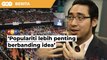 Dalam politik Melayu, populariti lebih penting berbanding idea, kata Ketua Pemuda Bersatu