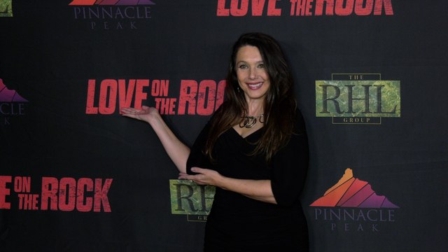 Nancy O'Brien attends the Love on the Rock Red Carpet Premiere in Los Angeles