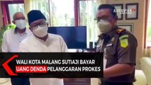 Wali Kota Malang Sutiaji Bayar Uang Denda Pelanggaran Prokes