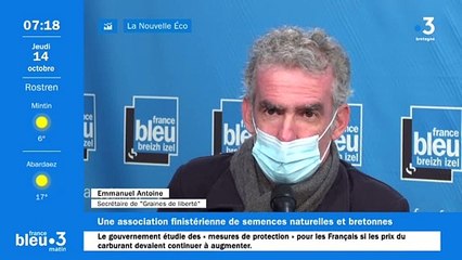 Emmanuel Antoine, secrétaire de l'association Graines de Liberté