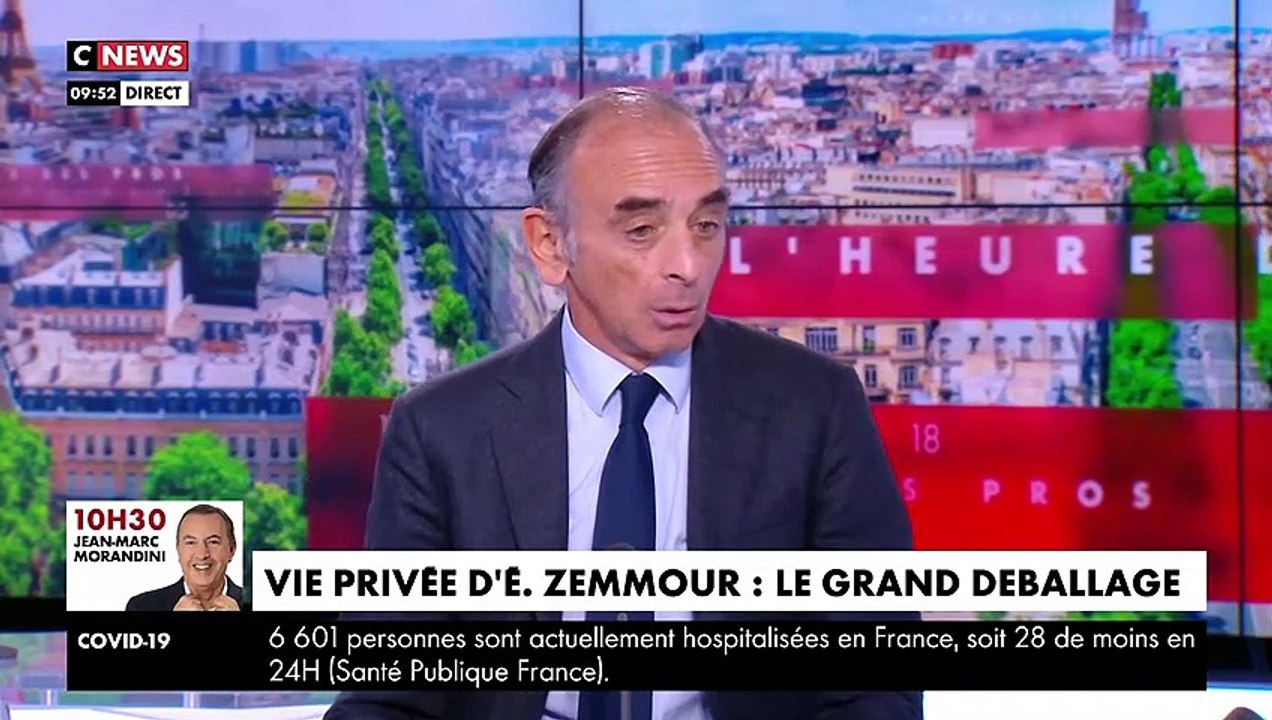 Eric Zemmour à Pascal Praud: "Ma vie privée ne vous regarde pas ! Je ne répondrai à aucune question sur ma vie maritale" - VIDEO