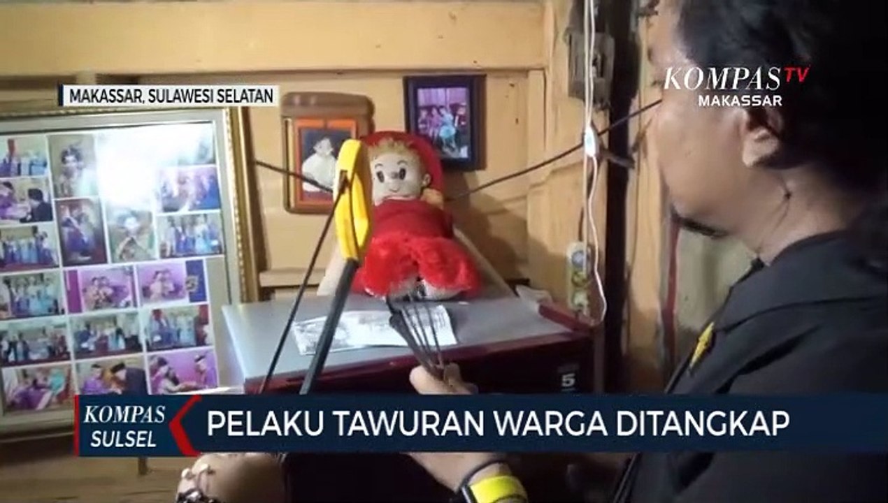 Pelaku Tawuran Warga Ditangkap