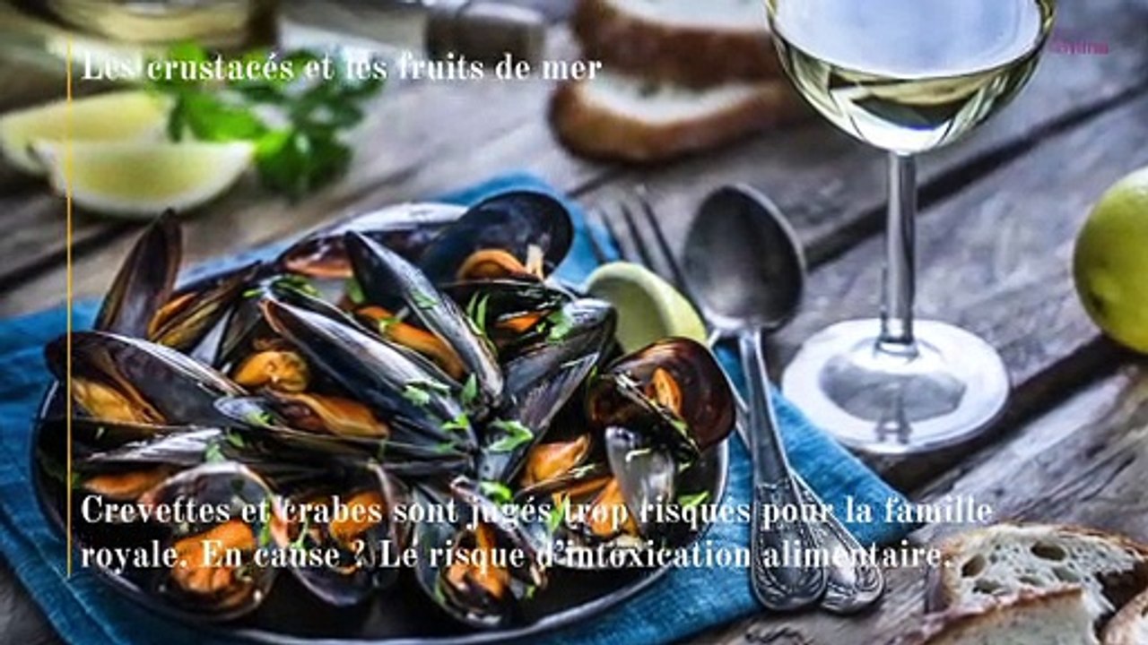 Voici les aliments que les membres de la famille royale n’ont pas le droit de manger