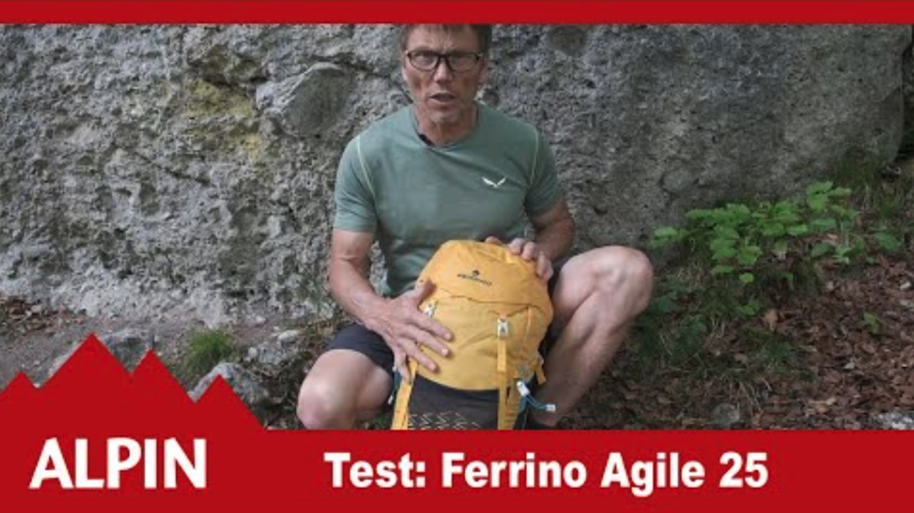 Test 2021: Ferrino Agile 25 - Rucksack | ALPIN - Das Bergmagazin