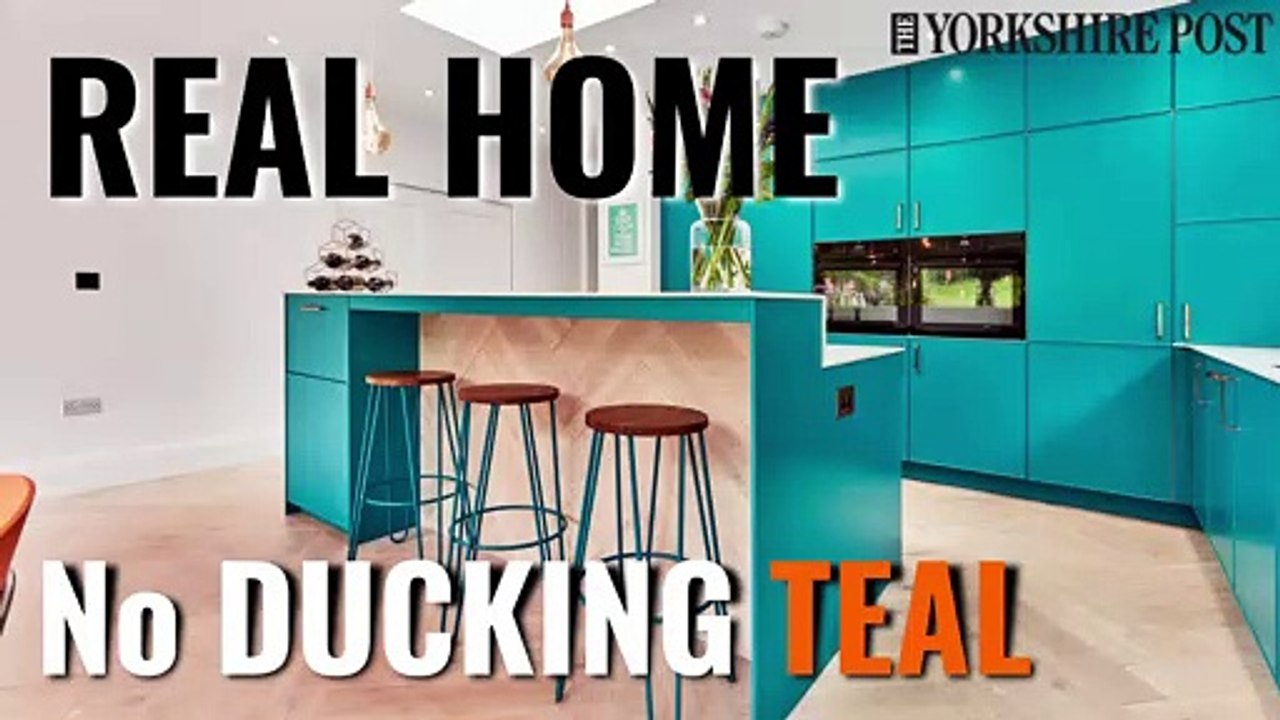Real home No ducking teal