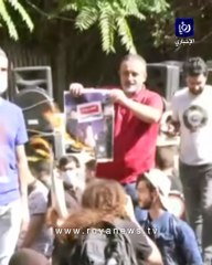 تظاهرات حاشدة في لبنان ضد المحقق العدلي في انفجار مرفأ بيروت