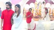 Durga Pooja 2021: Debina Bonnerjee Gurmeet Choudhary Durga Pooja में आए नजर; WATCH VIDEO | Boldsky