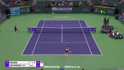 Indian Wells - Ostapenko se hisse en demies