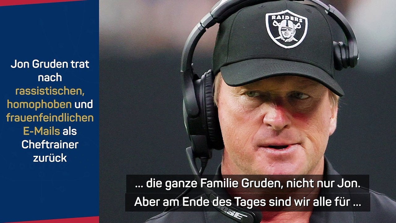Raiders-Manager: Mail-Skandal 'macht mich traurig'