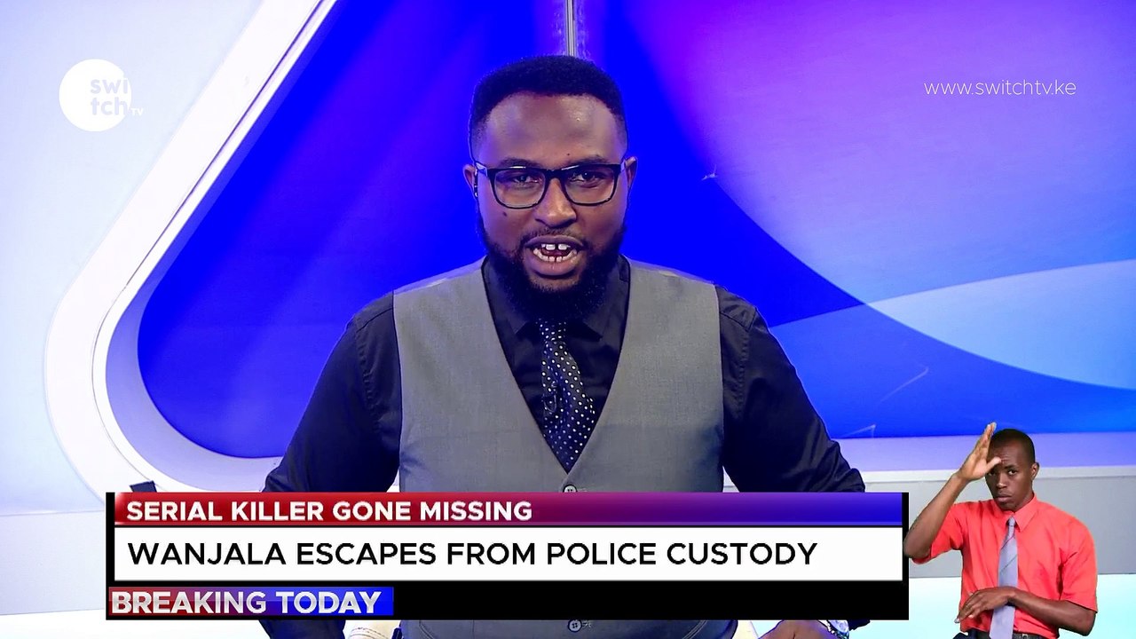 Serial killer on the lose-Masten Wanjala escapes police custody
