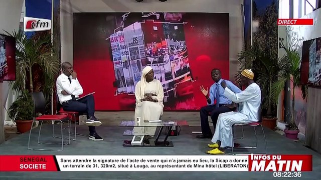 Abdoulaye Fane, Pdt de l' union national des parents.. invité dans infos du matin du 14 Octobre 2021