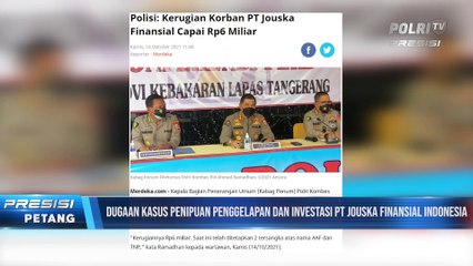 Berkas Perkara Kasus Penipuan Investasi PT. Jouska Finansial Dinyatakan Lengkap
