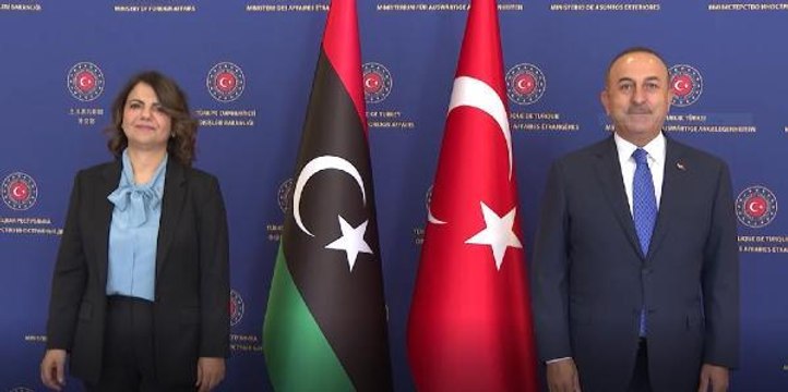 Son dakika haber | Bakan Çavuşoğlu, Libya Dışişleri Bakanı Manguş ile görüştü