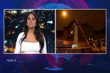 Rímac: poste a punto de caer es un peligro para vecinos