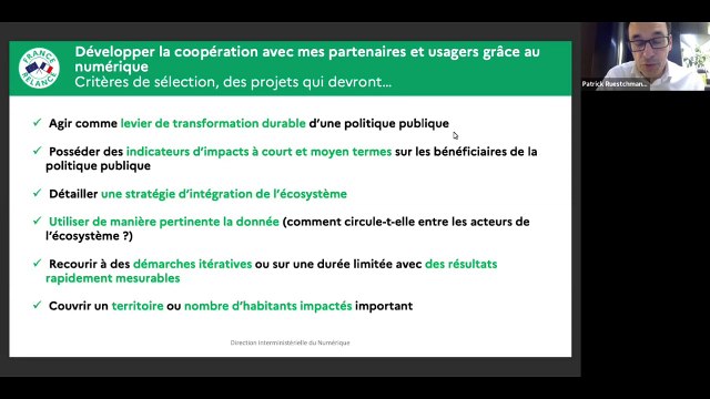 [France Relance] Appel à projets Coopération - Fonds Transformation numérique des collectivités