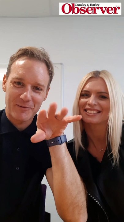 Strictly Come Dancing stars Dan Walker and Nadiya Bychkova's message to Crawley Observer readers