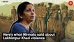 Here's What Nirmala Sitharaman Said About Lakhimpur Kheri Violence