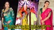 Kajol, Shrabani Mukherjee & Sumona Chakravarti At North Bombay Durga Puja Pandal