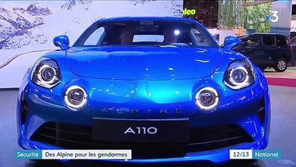 La gendarmerie va rouler en Alpine A110, un véhicule adapté pour ses missions