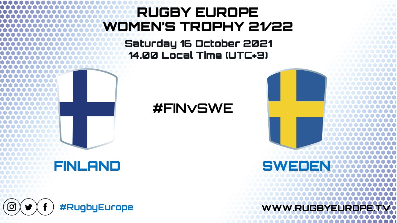 FINLAND vs SWEDEN - RUGBY EUROPE WOMEN'S TROPHY 2021 /2022