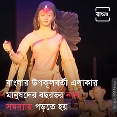 Durga Puja Pandal in West Bengal depicts life of people residing in coastal areas