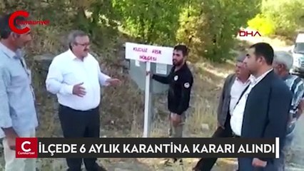 Çiftçiye saldıran kurt kuduz çıktı, ilçede 6 aylık karantina kararı alındı