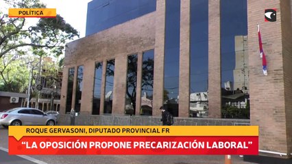 “La oposición propone precarización laboral”