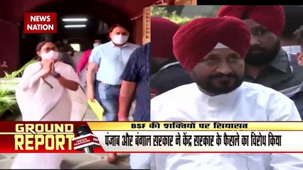 Politics started on increasing jurisdiction of BSF in Punjab-Bengal