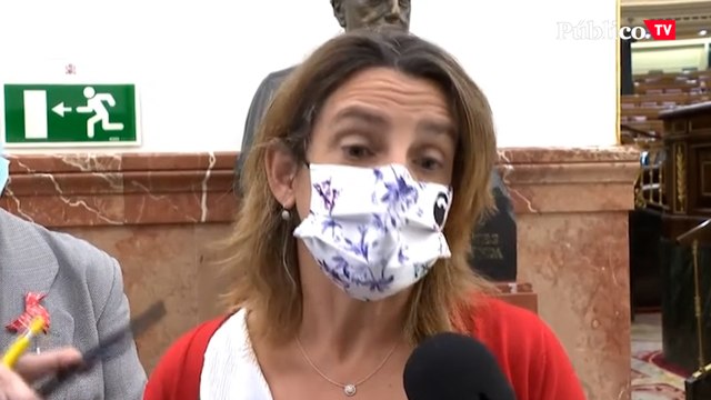 Teresa Ribera sobre el decreto de la luz: Llevamos varias semanas trabajando para conseguir que las empresas energéticas ofrezcan contratos a plazo fijos