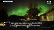 Kuzey Işıkları Kuzey Dakota’da Geceyi Aydınlattı